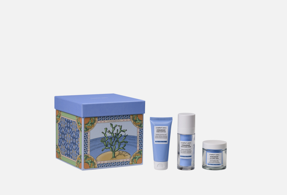Подарочный набор для ухода за кожей лица COMFORT ZONE Hydrating Glow Face Kit 1 шт