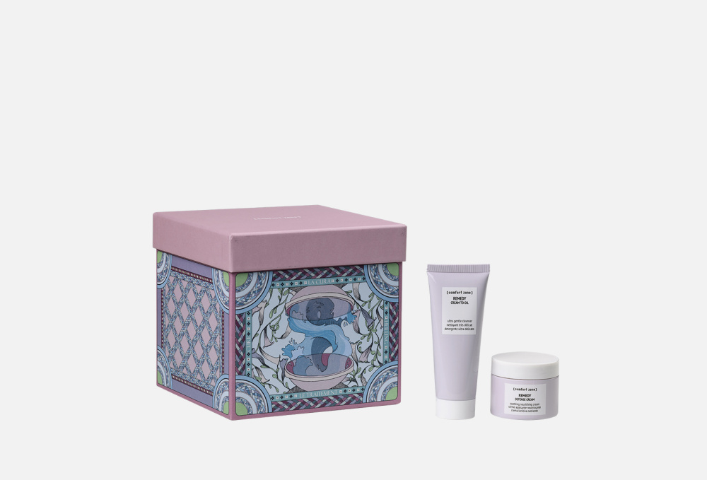 Подарочный набор для ухода за кожей лица COMFORT ZONE Cleansing Soothing Face Kit 1 шт