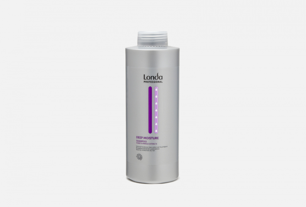 Шампунь для волос увлажняющий LONDA PROFESSIONAL Deep Moisture Shampoo 1000 мл elastine deep moisture sheabutter shampoo