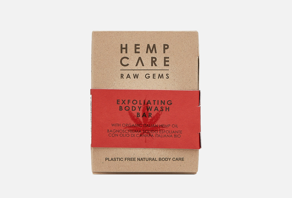 фото Отшелушивающее мыло для тела hemp care