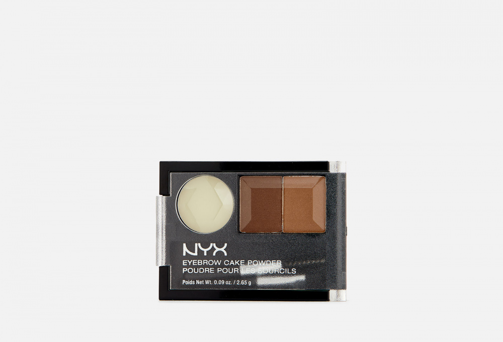 Тени для бровей NYX PROFESSIONAL MAKEUP, цвет коричневый - фото 1