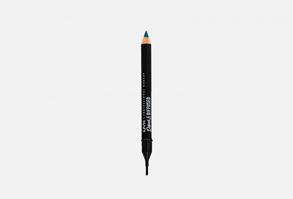 Помада-карандаш для губ с эффектом омбре NYX PROFESSIONAL MAKEUP, цвет синий - фото 1