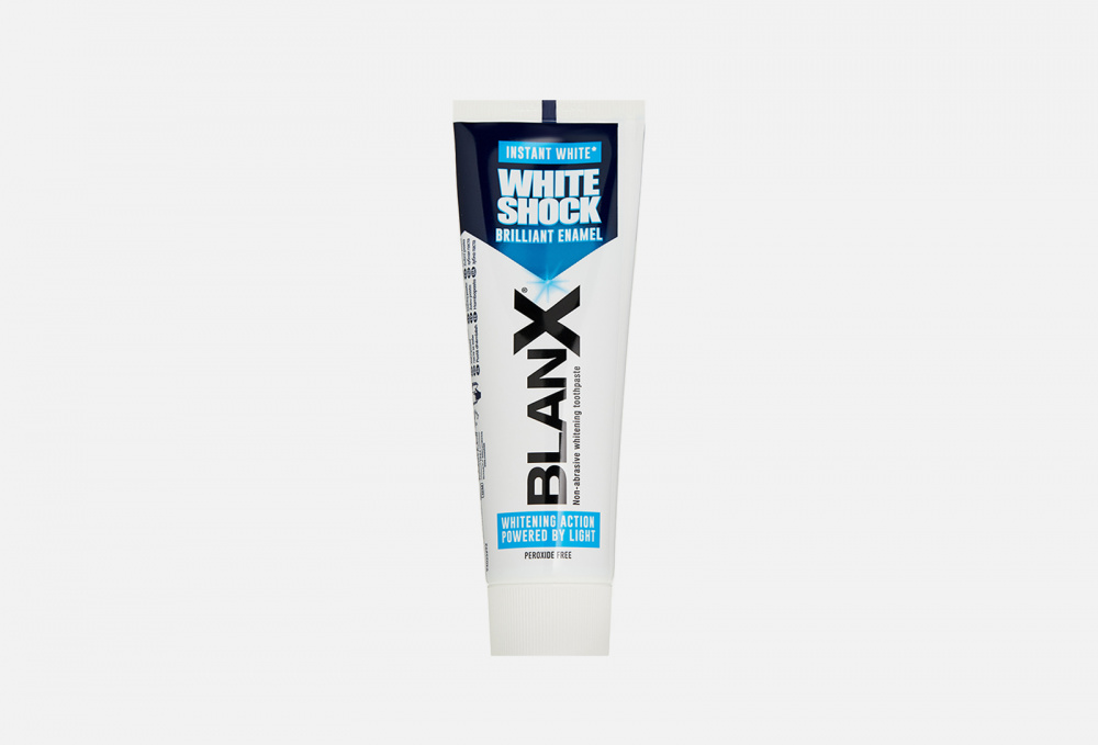 Зубная паста мгновенное отбеливание BLANX White Shock Instant White 75 мл