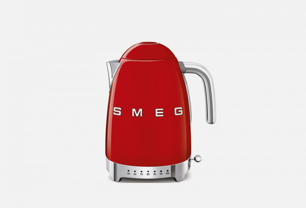 Чайник с регулировкой температуры SMEG Klf04rdeu Красный 1 шт