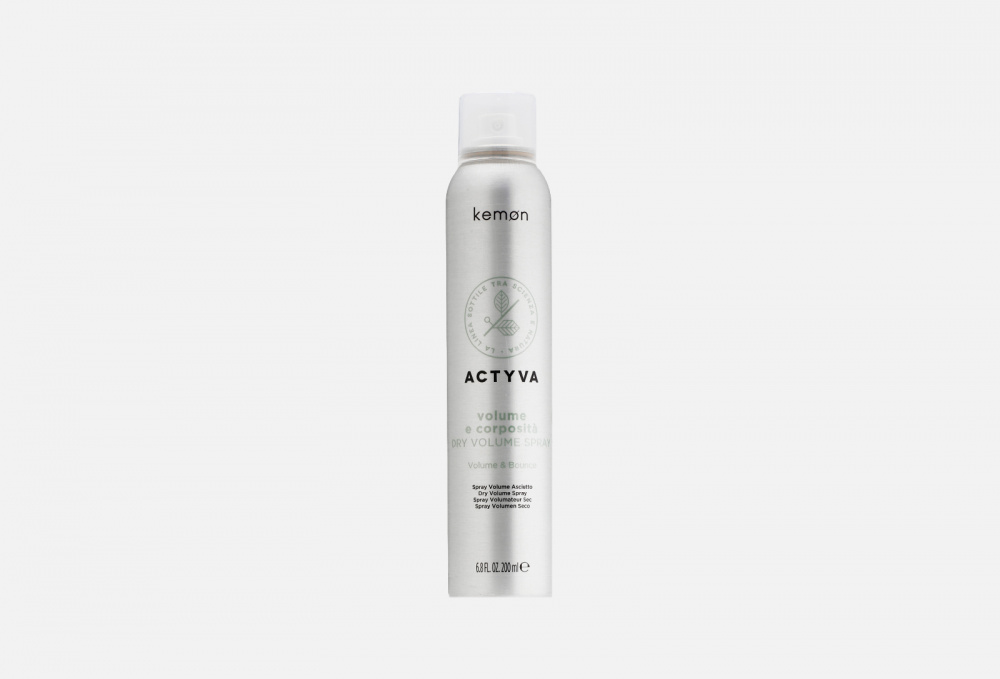 Аэрозоль, придающий волосам объем и текстуру KEMON Actyva Volume E Corposita Dry Volume Spray Velian 200 мл