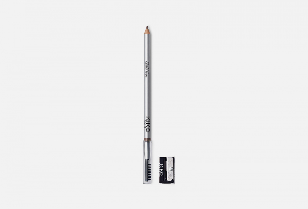 Карандаш для бровей со сверхточной твёрдой формулой и с щёточкой для расчёсывания KIKO MILANO Precision Eyebrow Pencil 0,55 гр