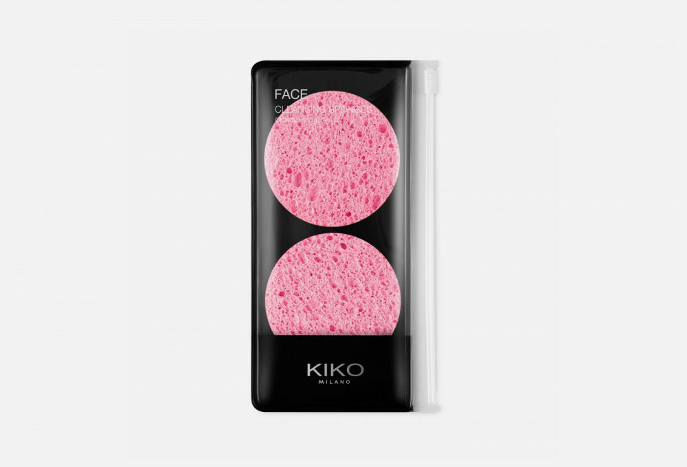 Натуральные целлюлозные спонжи для очищения кожи KIKO MILANO - фото 1