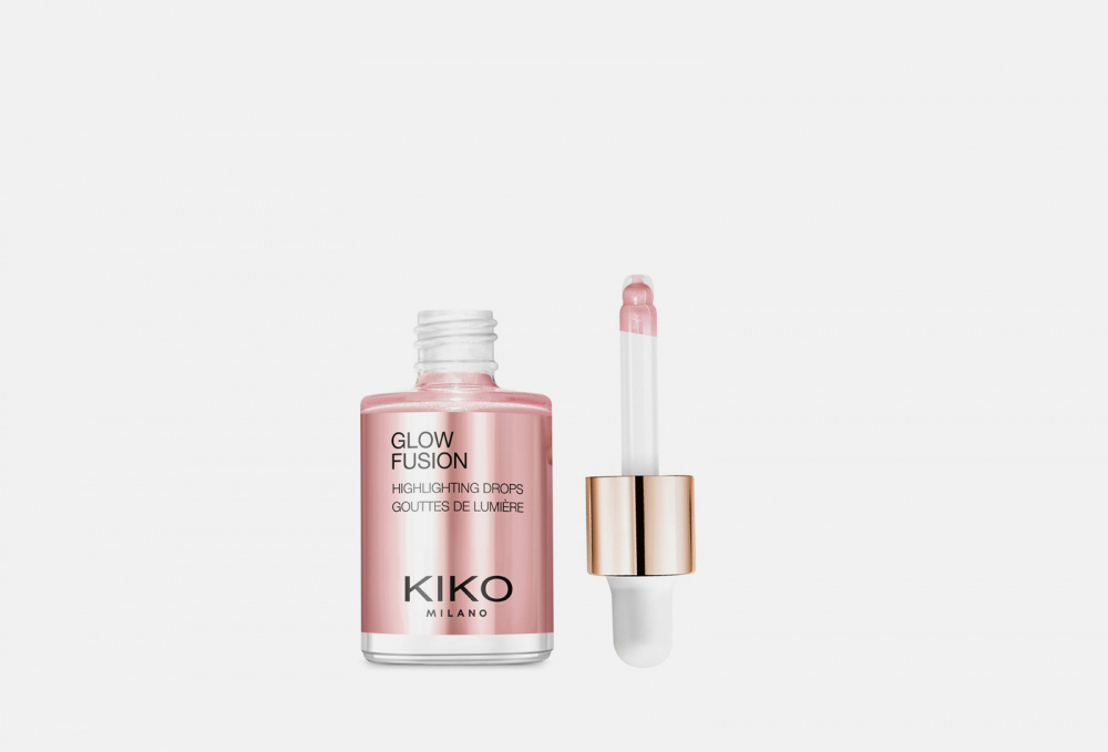 Жидкий хайлайтер для лица с металлическим финишем KIKO MILANO, цвет розовый