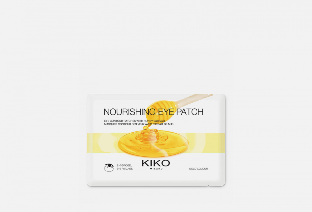 Увлажняющие гидрогелевые патчи с экстрактом меда для области вокруг глаз KIKO MILANO Nourishing Eye Patch 2