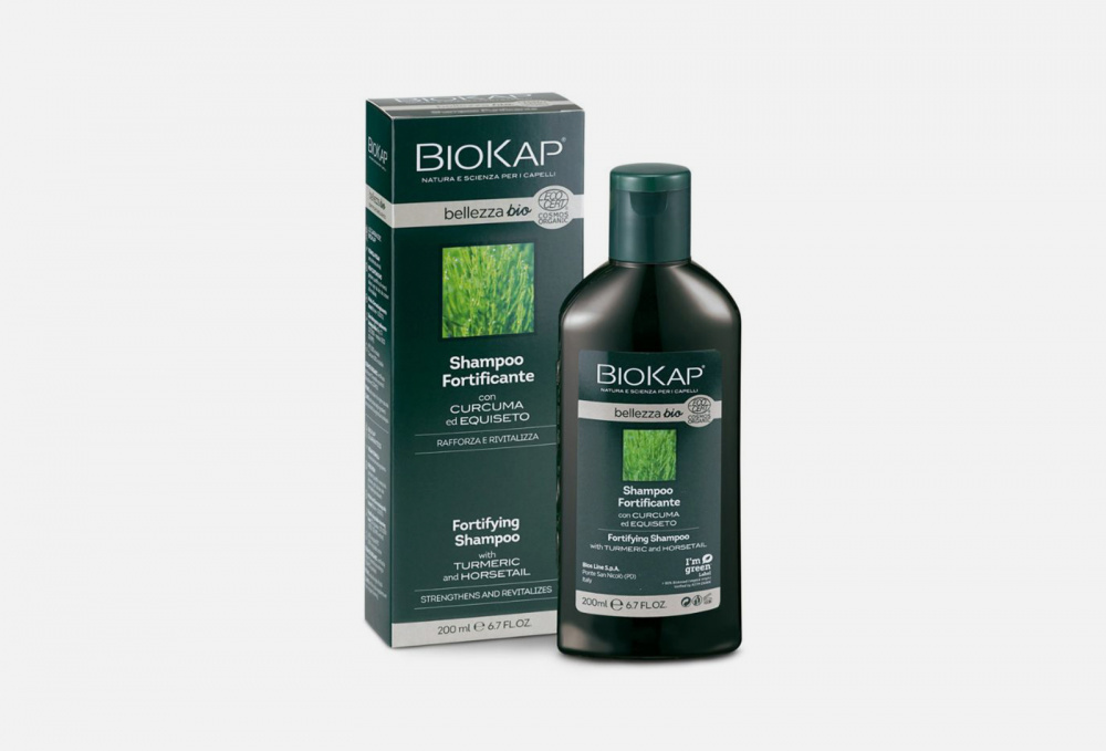 укрепляющий шампунь для волос BIOKAP