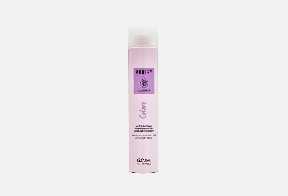 Шампунь для окрашенных волос на основе фруктовых кислот ежевики KAARAL Purify Colore Shampoo 300 мл
