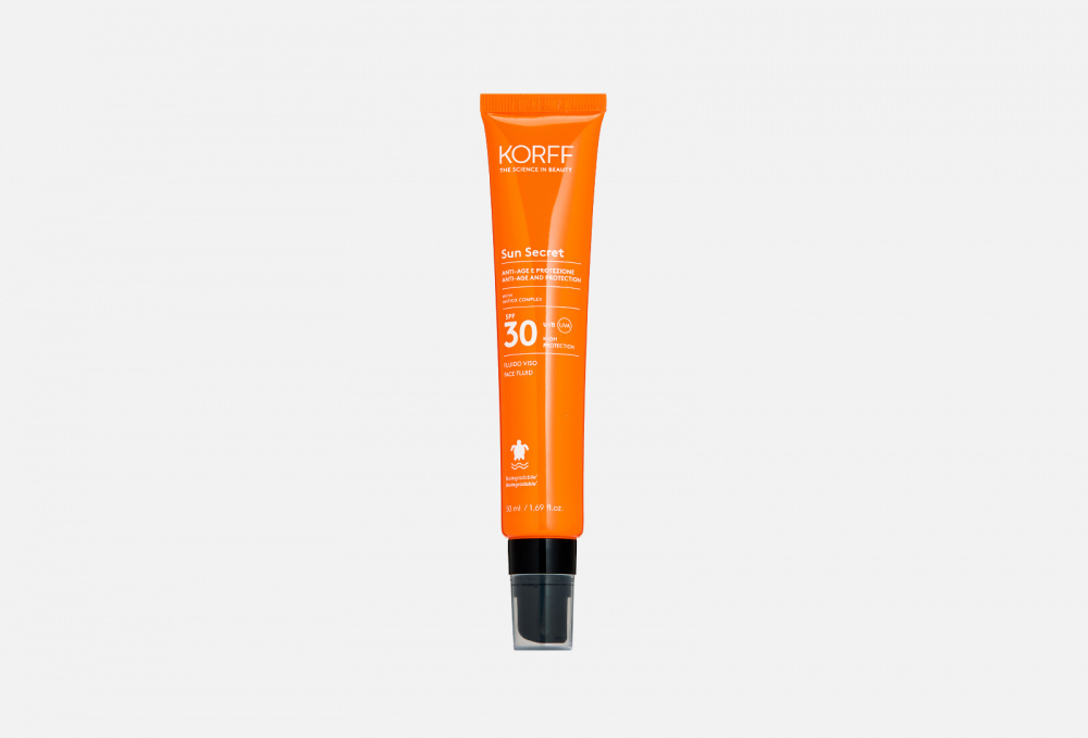 фото Солнцезащитный флюид для лица spf 30 korff