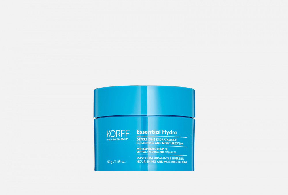 Питательная и увлажняющая маска для лица KORFF Essential Hydra Nourishing And Moisturizing Mask 50