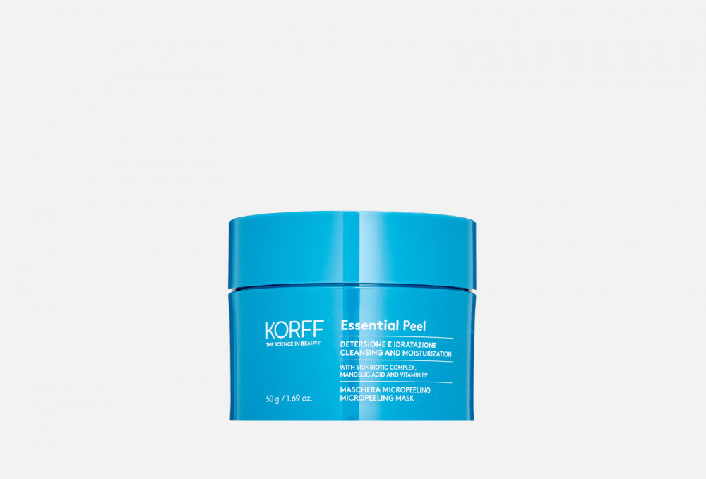 Отшелушивающая и увлажняющая маска для лица KORFF Essential Peel Micropeeling Mask 50