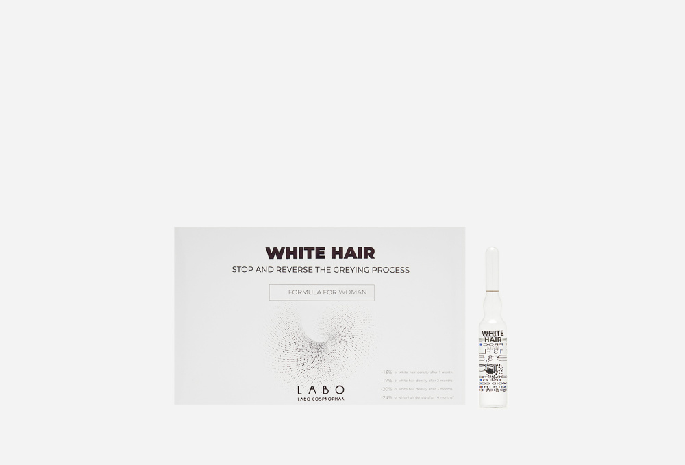 Лосьон для приостановки процесса поседения CRESCINA White Hair Stop For Woman 20 шт