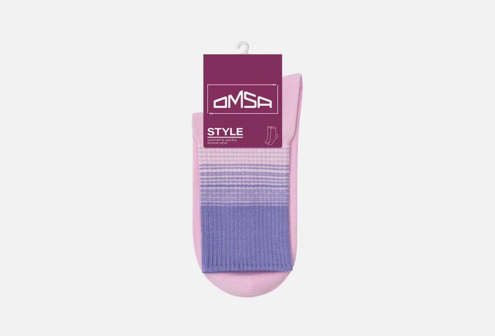 Носки OMSA, цвет розовый - фото 1