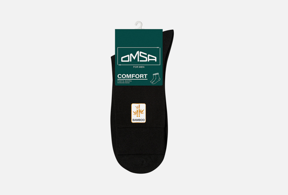 Носки OMSA Comfort Nero 39-41 размер