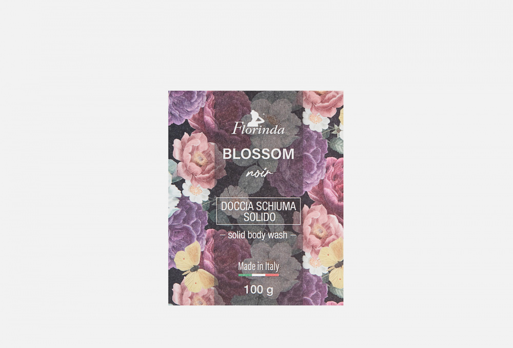 Твердый гель для душа FLORINDA Solid Shower Gel Blossom Noir 100 гр