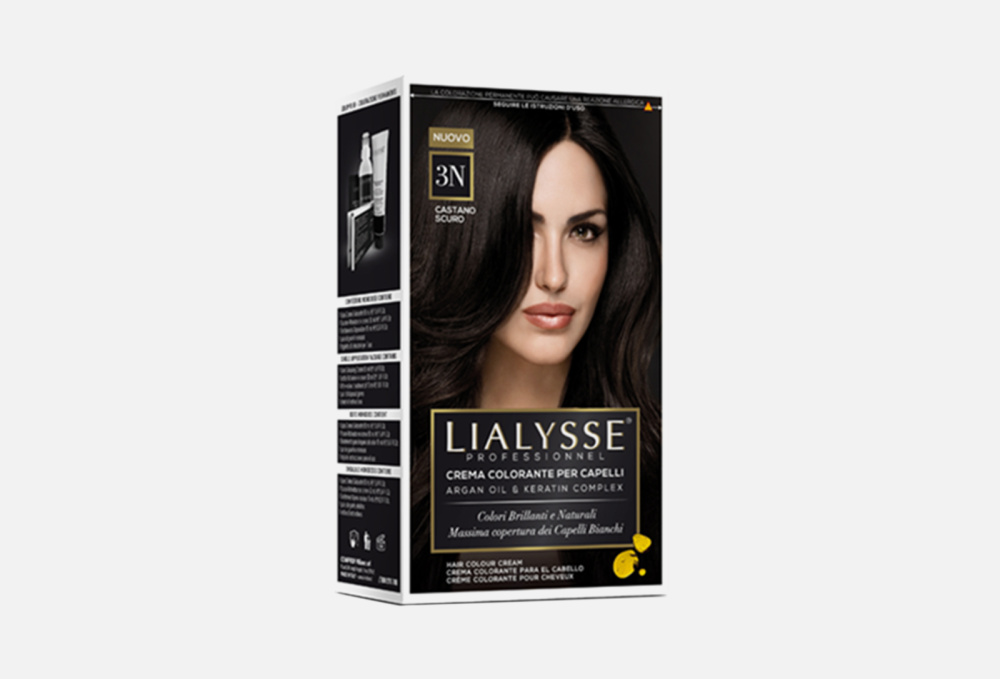 Крем-краска для волос LIALYSSE, цвет коричневый - фото 1