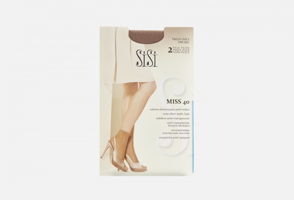 Носки SISI Miss Телесные 40 Den O/S размер
