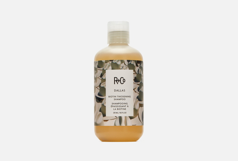 Шампунь с биотином для объема R+CO Dallas Biotin Thickening Shampoo 251 мл