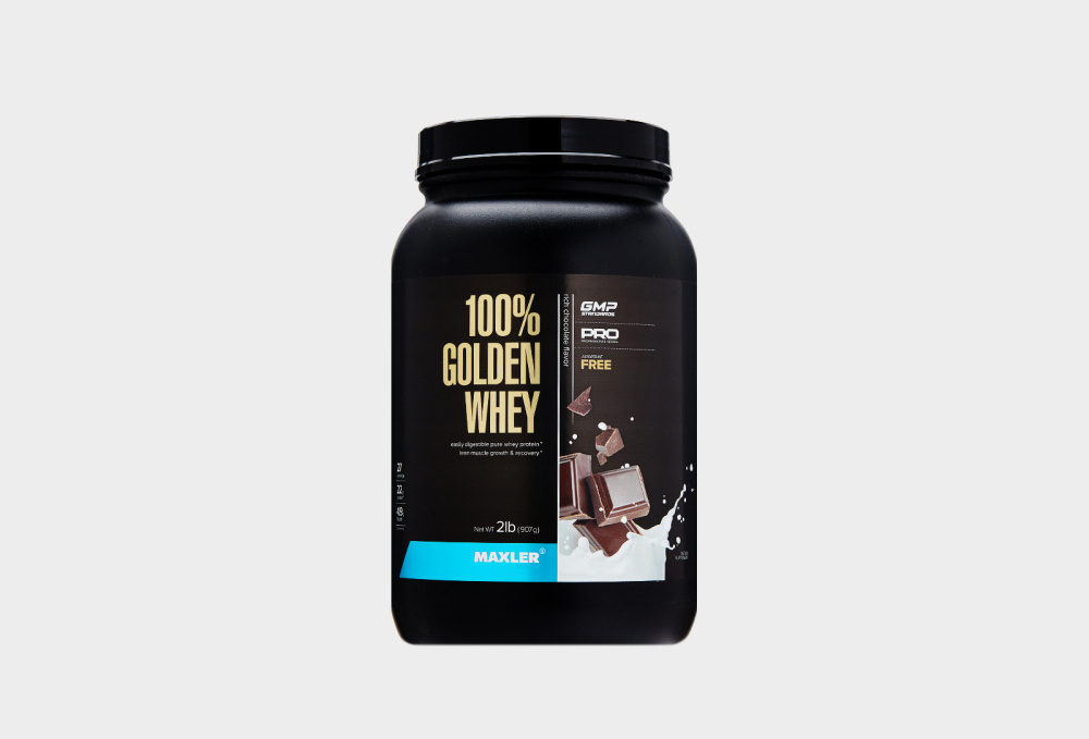 Протеин golden. Maxler 100% isolate 450g.