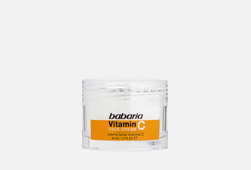 Тонизирующий крем для лица BABARIA Vitamin C 50 мл