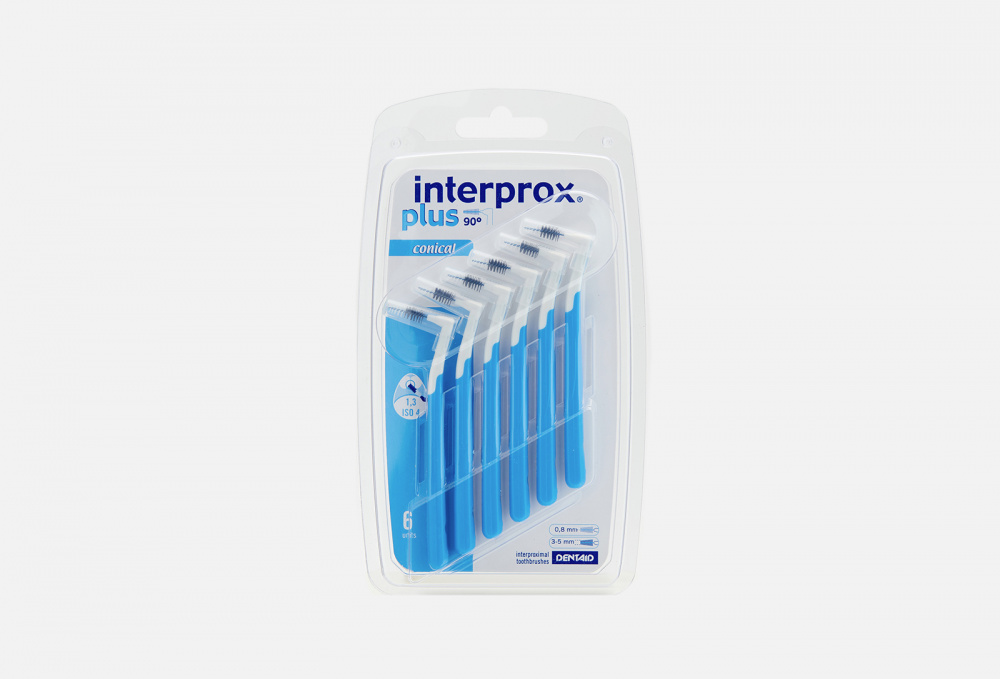 Межзубный ершик INTERPROX Plus Conical 6 шт