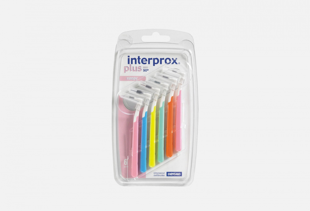 Набор межзубных ершиков INTERPROX Plus Mix 6 шт