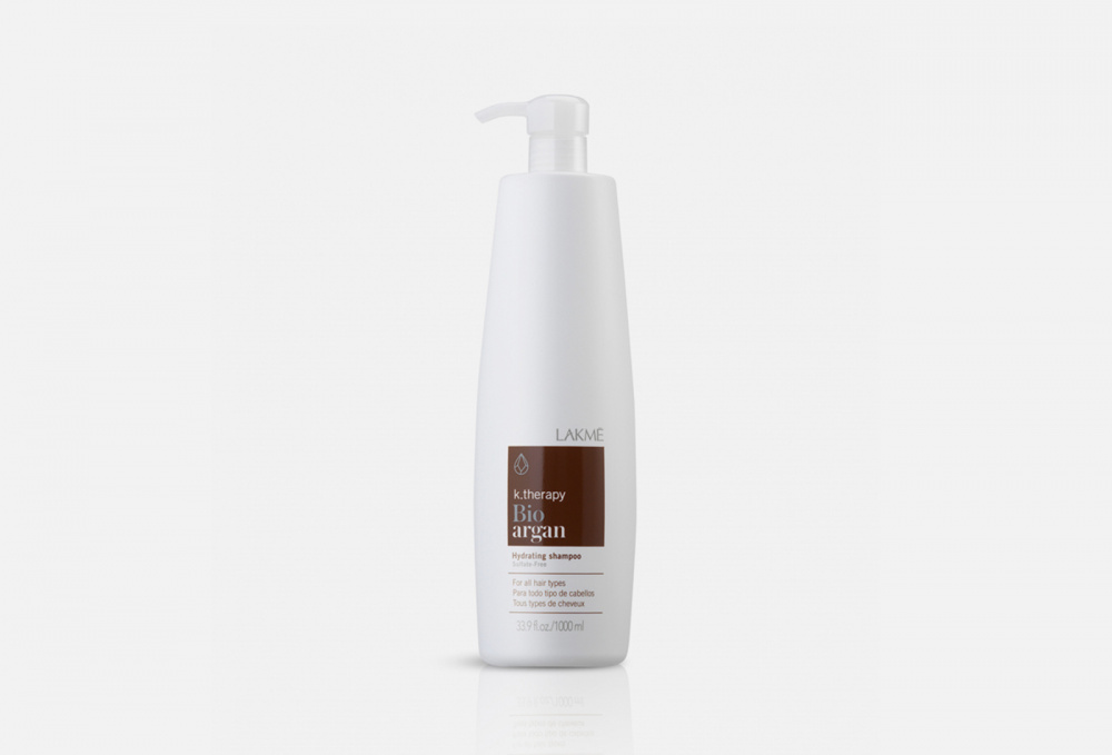 Увлажняющий шампунь для волос LAKME Bio-argan Hydrating Shampoo Oil 1000 мл