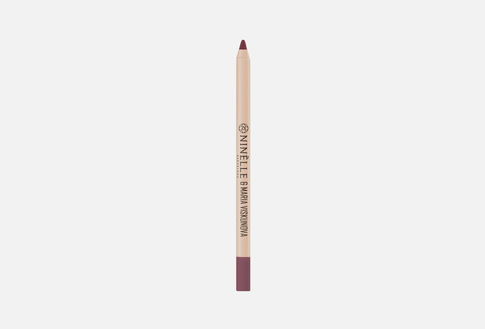Гелевый карандаш для губ 24Ч SENTIMIENTO NINELLE & Maria Viskunova №245 розово-коричневый NINELLE, цвет розовый