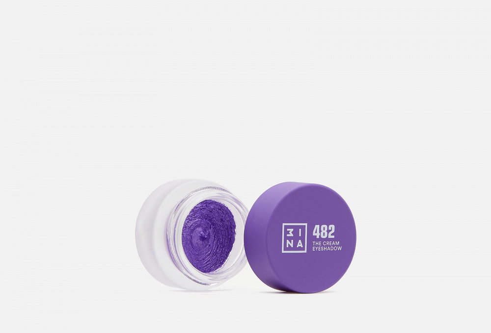 Кремовые тени для век 3INA, цвет фиолетовый - фото 1