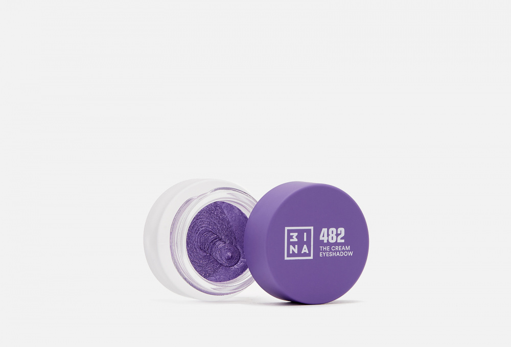 Кремовые тени для век 3INA, цвет фиолетовый - фото 1