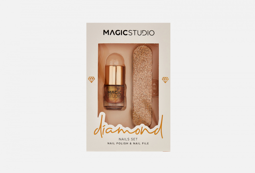 цена Мини набор для ногтей MAGIC STUDIO Diamond Nails Set 1 шт