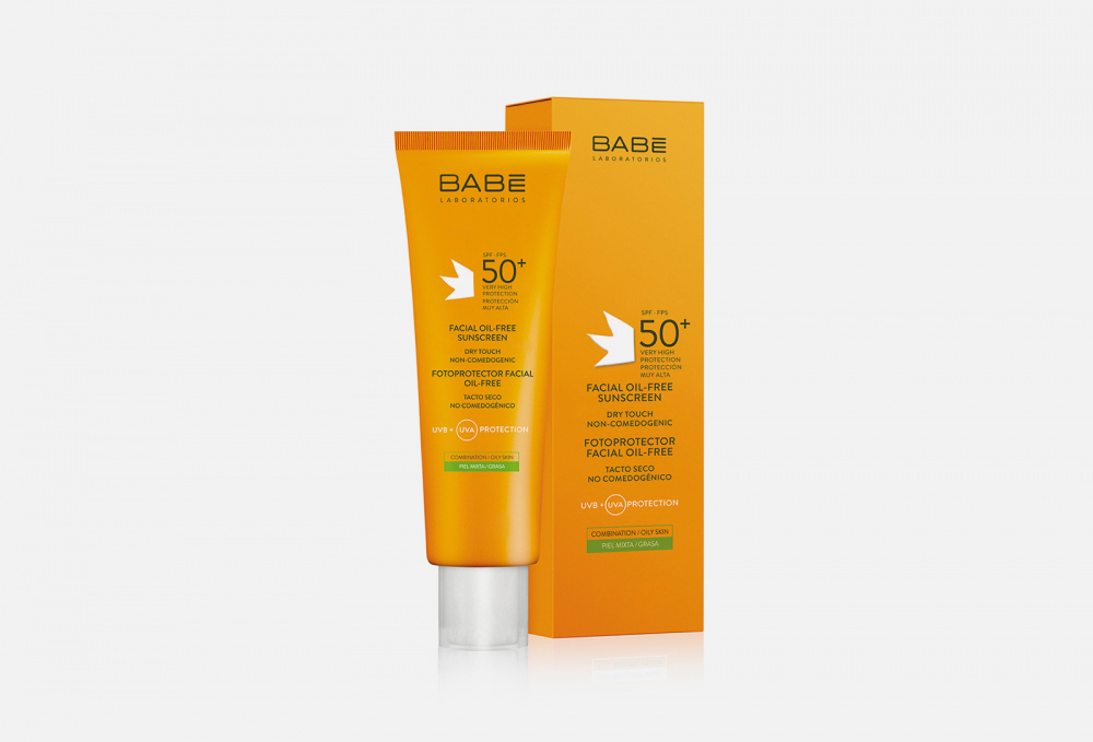 Крем для лица безмасляный солнцезащитный SPF50+ LABORATORIOS BABE Facial Sunscreen Light Texture 50