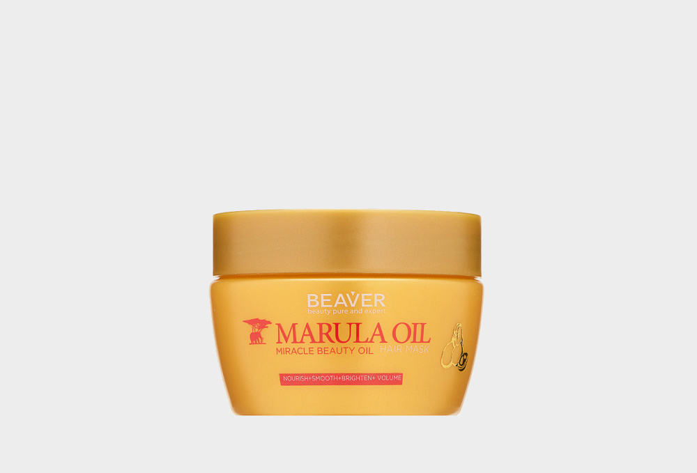 Восстанавливающая маска для волос BEAVER Marula Oil 250 мл