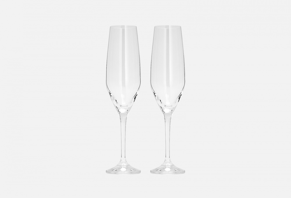 Набор бокалов для шампанского CRYSTALEX Аморосо, 200 Мл 2 шт
