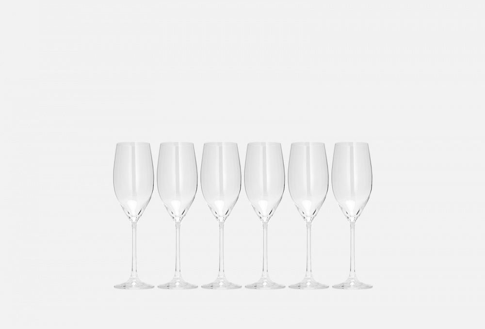Набор бокалов для шампанского CRYSTALEX Меган, 230 Мл 6 шт