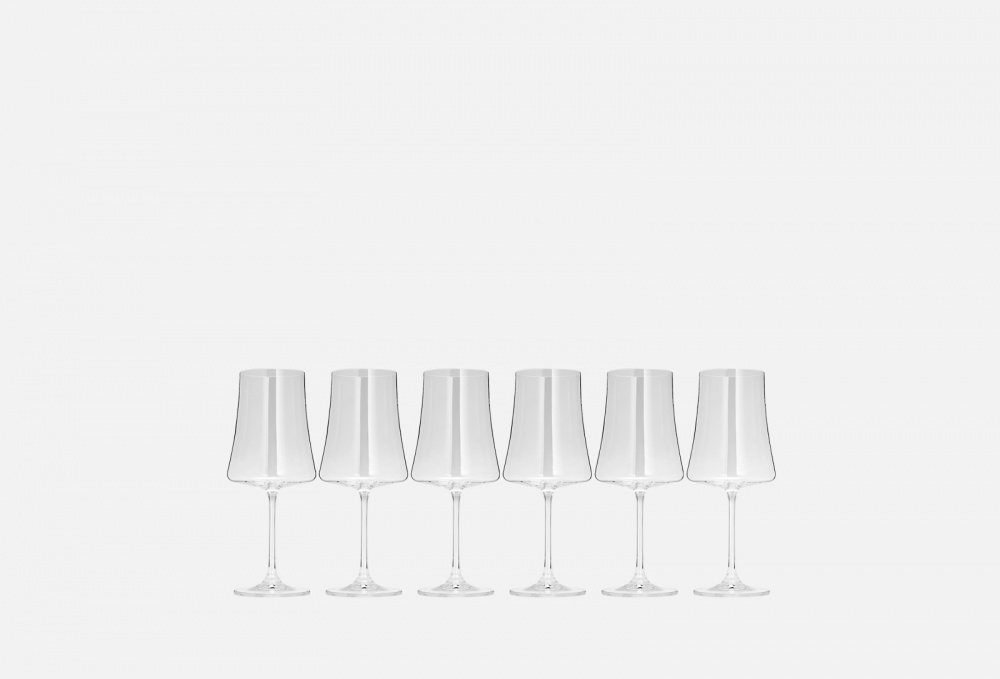 Набор бокалов для вина CRYSTALEX Экстра 6 шт