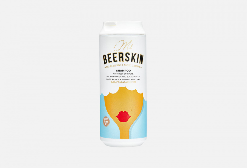 фото Шампунь для нормальных и склонных к жирности волос beerskin