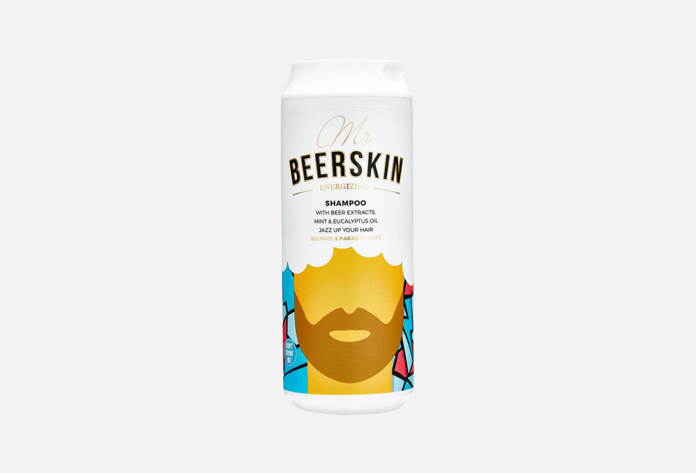 фото Бодрящий шампунь beerskin