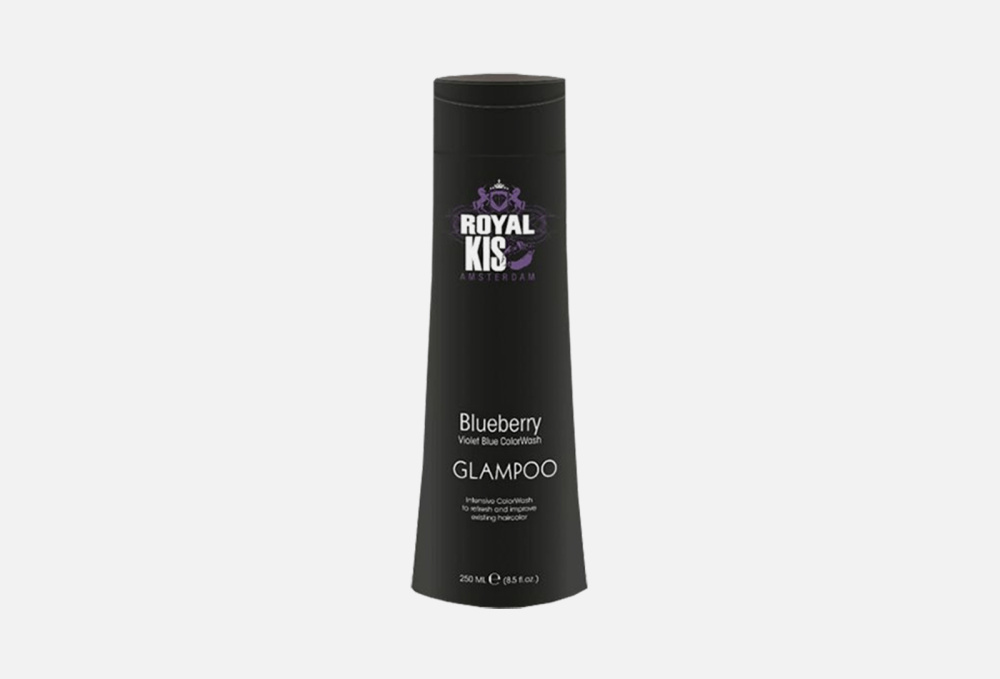 Тонирующий шампунь для волос KIS Glamwash Blueberry 250 мл