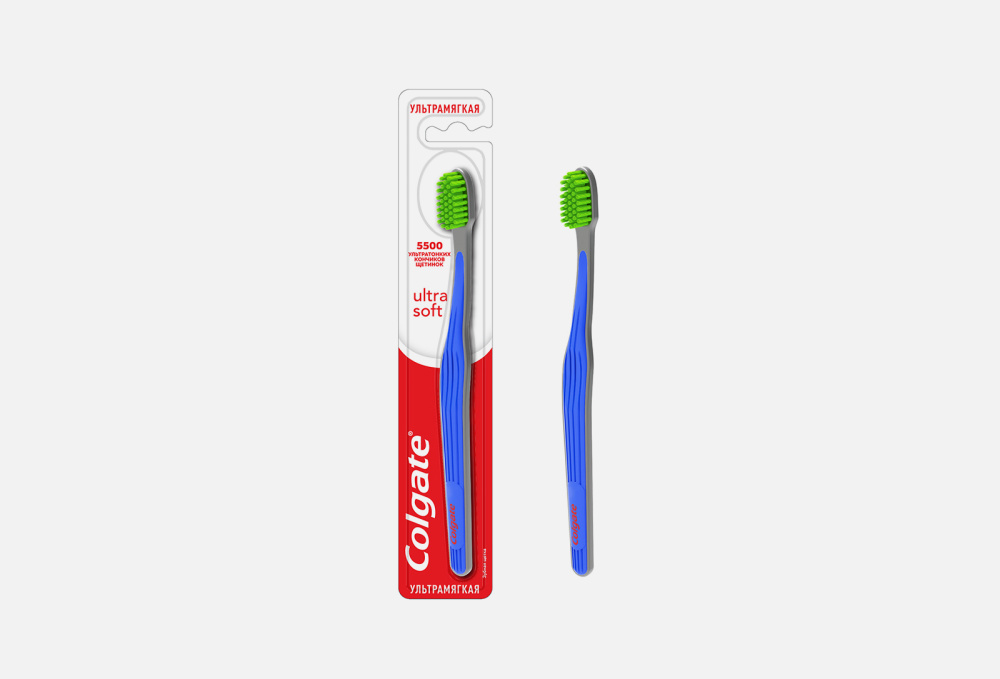 зубная щетка для эффективной чистки зубов, ультрамягкая ( в ассортименте) COLGATE - фото 1