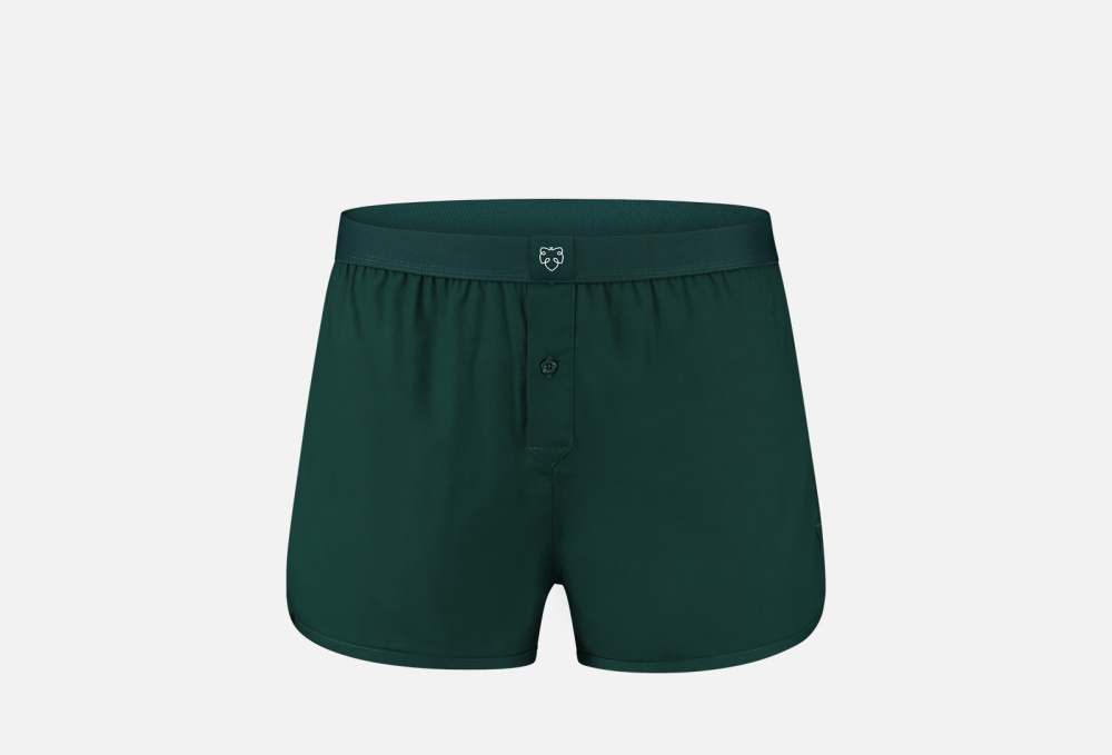 Боксеры-шорты A-DAM, цвет зеленый - фото 1