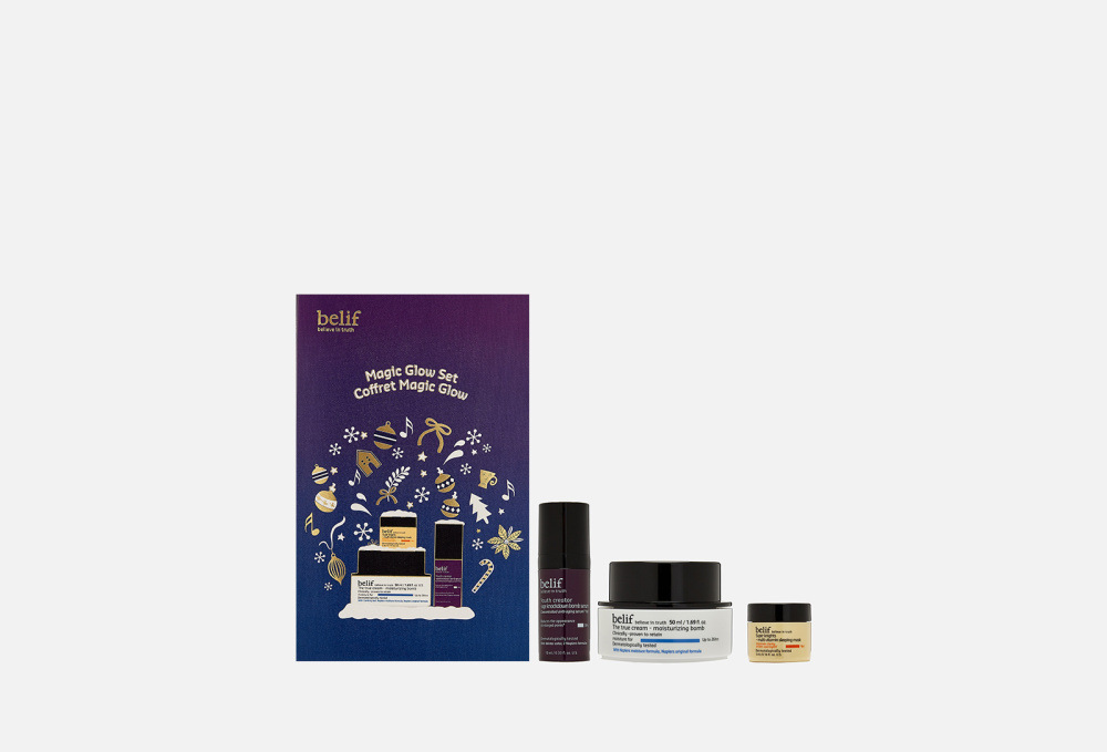 Подарочный набор для ухода за кожей лица BELIF Magic Glow Set 1 шт