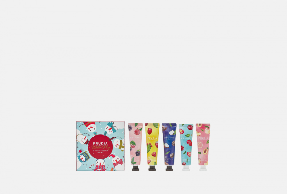 Подарочный набор кремов для рук FRUDIA Winter Play My Orchard Hand Cream Gift Set 5 шт