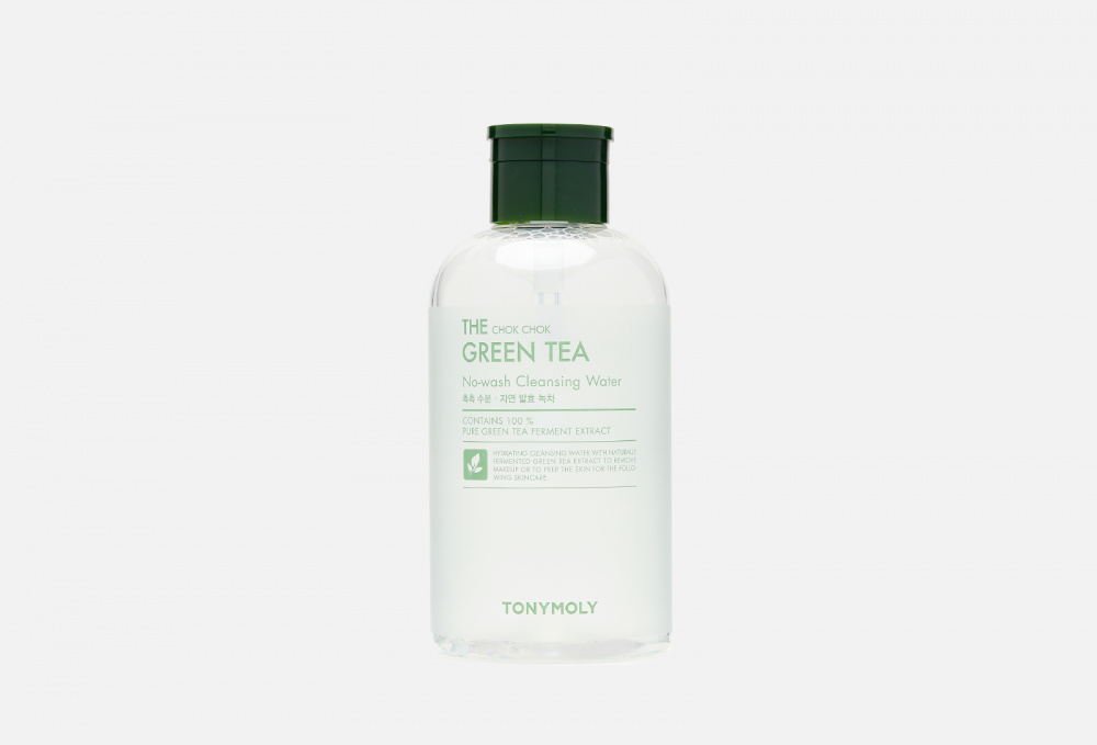 Мицеллярная вода для снятия макияжа с экстрактом зеленого чая TONY MOLY The Chok Chok Green Tea No-wash Cleansing Water 700 мл