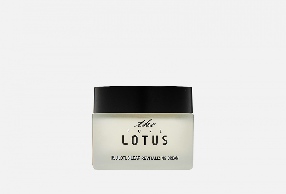 Крем для лица с экстрактом листьев лотоса THE PURE LOTUS Jeju Lotus Leaf Revitalizing Cream 50 мл цена и фото