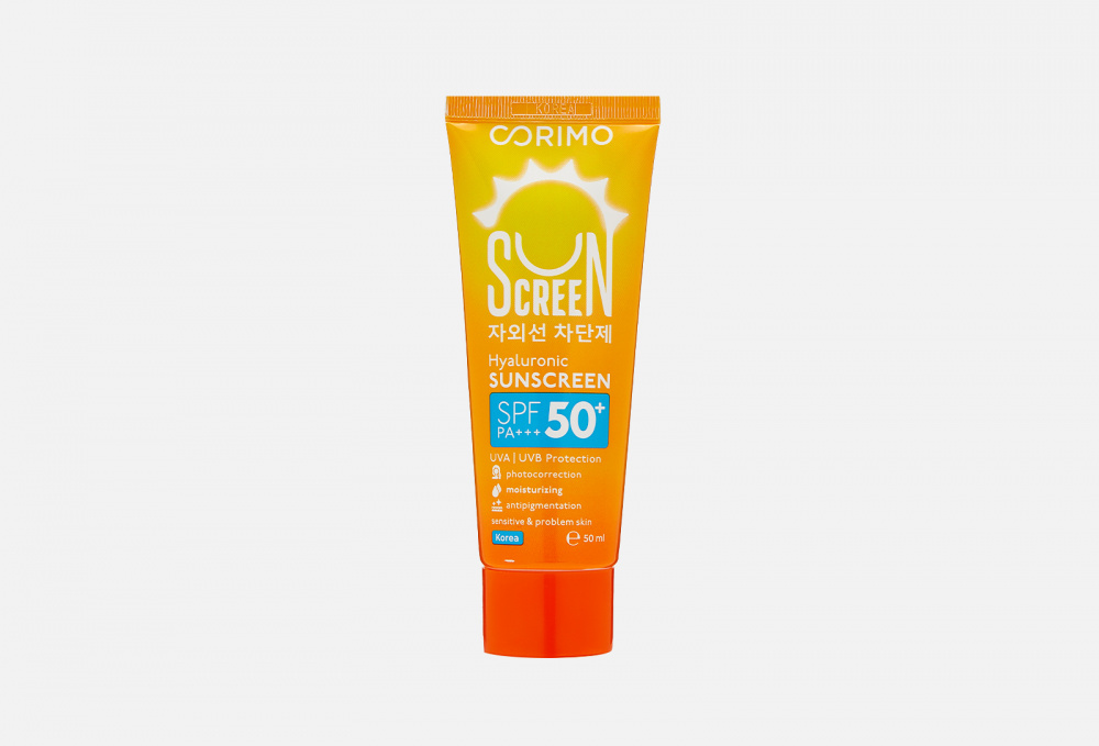 Солнцезащитный крем для кожи лица и тела SPF 50+ CORIMO