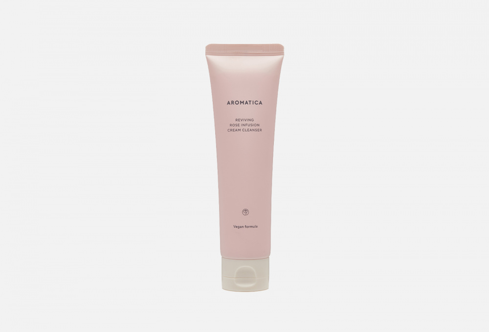 Пенка для очищения лица с розой AROMATICA Reviving Rose Infuison Cream Cleanser 145 гр